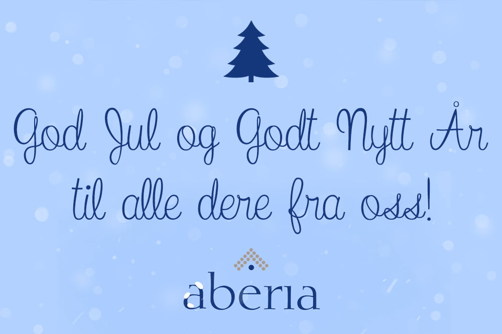God jul og godt nyttår hilsen oss i Aberia