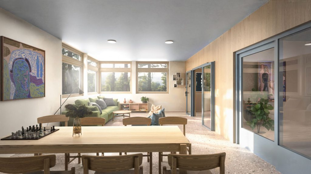 Voksentoppen oppholdsrom