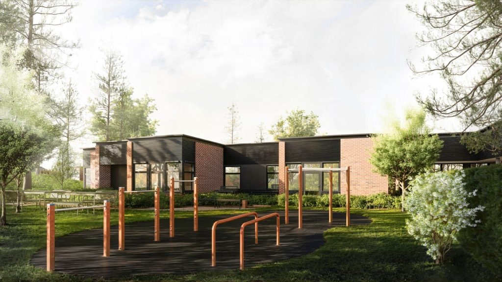 Voksentoppen eksteriør